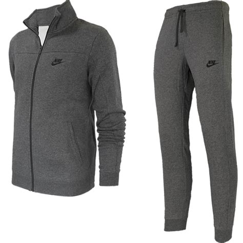 graue nike jogginganzug